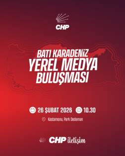 CHP Batı Karadeniz yerel medya buluşması Kastamonu'da yapılacak CHP Batı Karadeniz yerel medya buluşması Kastamonu'da yapılacak