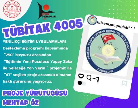 Prof. Dr. Şaban Teoman Duralı Bilim ve Sanat Merkezi’nden Büyük Başarı! Prof. Dr. Şaban Teoman Duralı Bilim ve Sanat Merkezi’nden Büyük Başarı!