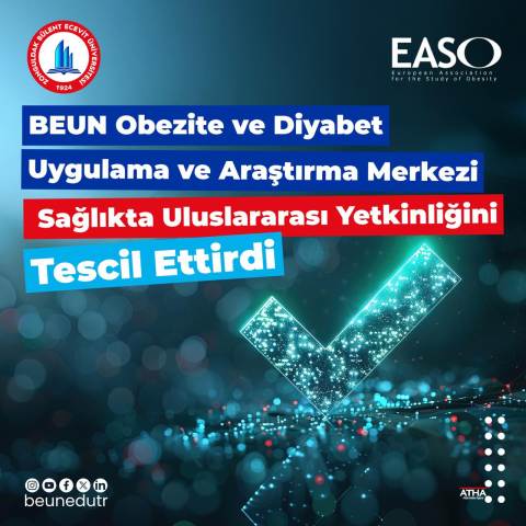 BEUN Obezite ve Diyabet Uygulama ve Araştırma Merkezi sağlıkta uluslararası yetkinliğini tescil ettirdi BEUN Obezite ve Diyabet Uygulama ve Araştırma Merkezi sağlıkta uluslararası yetkinliğini tescil ettirdi