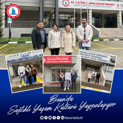 BEUN’da Sağlıklı Yaşam Kültürü Yaygınlaşıyor BEUN’da Sağlıklı Yaşam Kültürü Yaygınlaşıyor