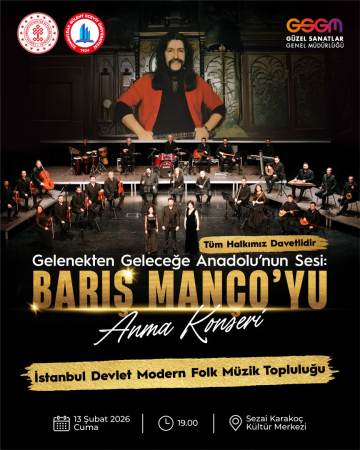 BEUN’de Barış Manço rüzgarı esecek BEUN’de Barış Manço rüzgarı esecek