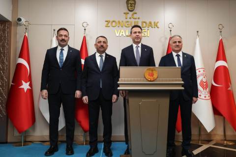 Bakan Bayraktar'dan Zonguldak'ta TTK açıklaması Bakan Bayraktar'dan Zonguldak'ta TTK açıklaması