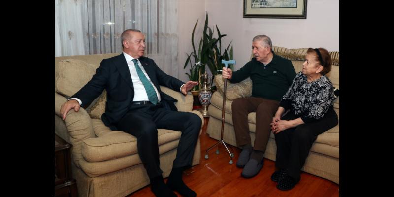 Cumhurbaşkanı Erdoğan’dan TBMM eski Başkanı Toptan’a ziyaret Cumhurbaşkanı Erdoğan’dan TBMM eski Başkanı Toptan’a ziyaret