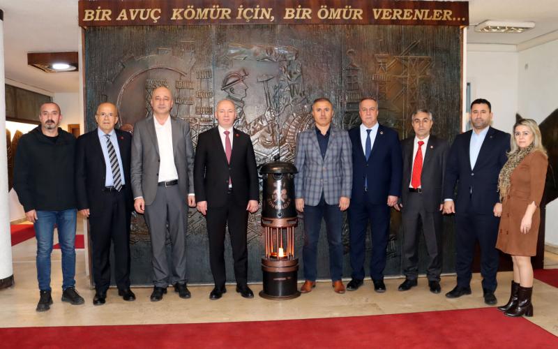 CHP Bartın İl Başkanlığı, GMİS’i ziyaret etti CHP Bartın İl Başkanlığı, GMİS’i ziyaret etti