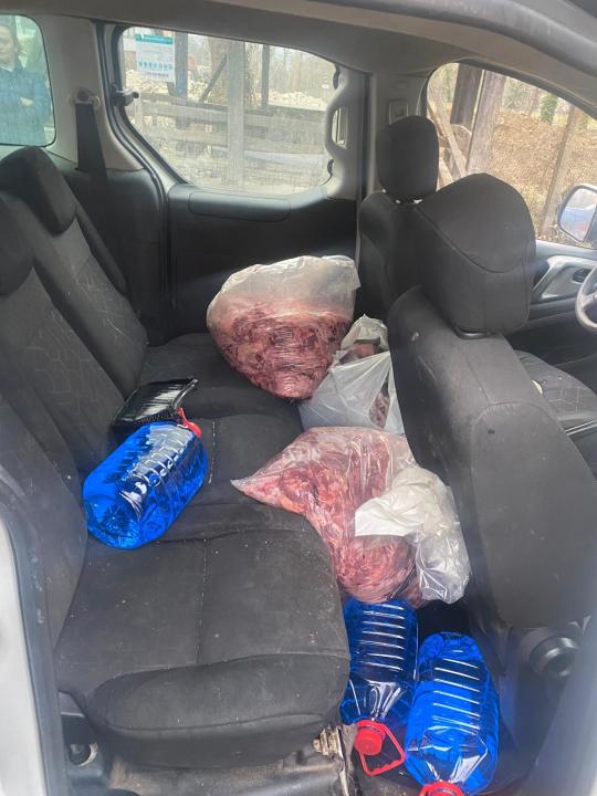 Devrek’te 450 kilo bozulmuş et imha edildi Devrek’te 450 kilo bozulmuş et imha edildi