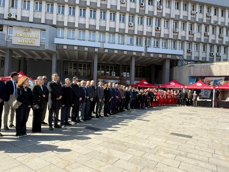 Zonguldak'ta 50. Turizm Haftası etkinlikleri resmi törenle başladı Zonguldak'ta 50. Turizm Haftası etkinlikleri resmi törenle başladı
